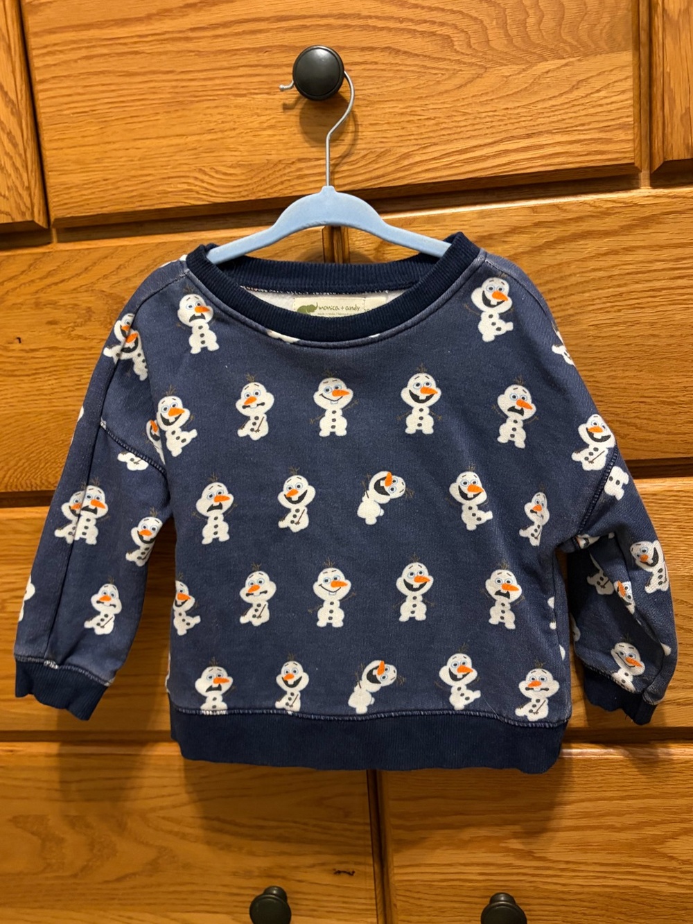 Monica + Andy Olaf Sweatshirt ☃️ 18-24 mo